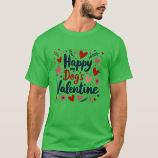 Camiseta valentine dogs 2025 amigos retro