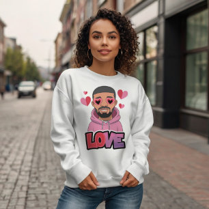 Camiseta Valentine Eye Heart Drake