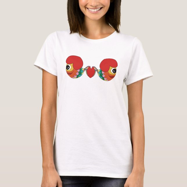 Camiseta Valentine Fish (Anverso)