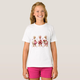 Camiseta Valentine Geese 