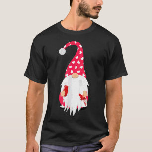 Camiseta Valentine Gnome Bebe Wine Gnome Wine Botella Wine