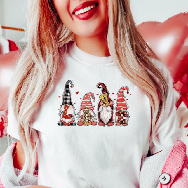 Camiseta Valentine Gnomes, Gnome Love (Subido por el creador)