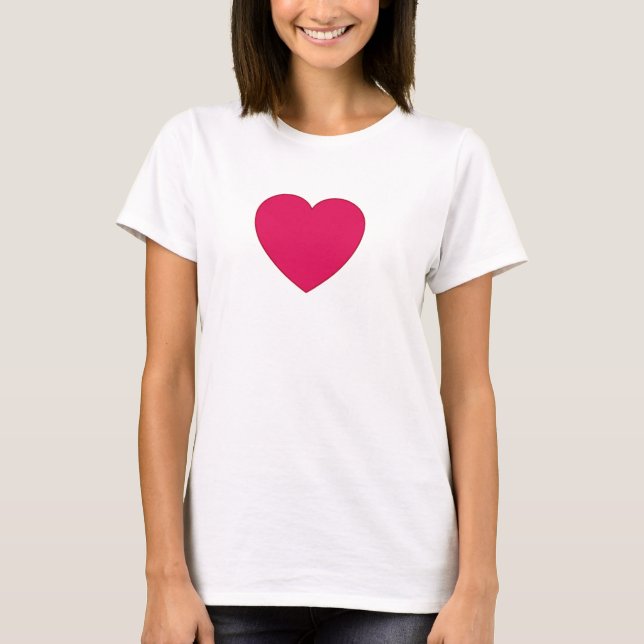 Camiseta Valentine Heart (Anverso)