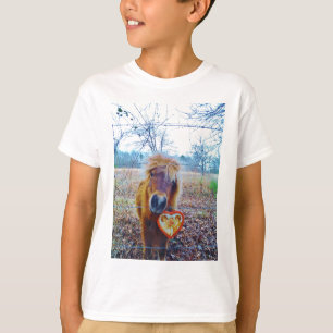Camiseta Valentine Heart Horse