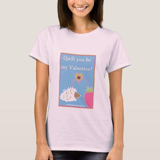 Camiseta Valentine Hedgehog (Anverso)