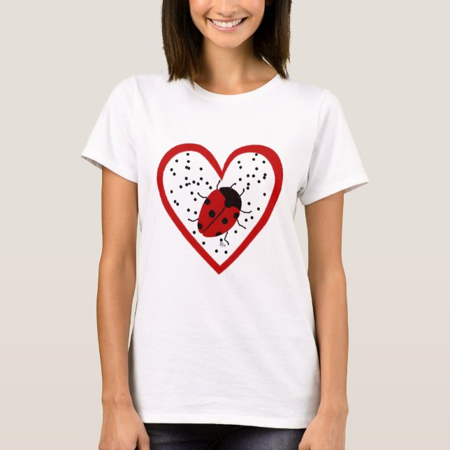 Camiseta Valentine Ladybug (Anverso)