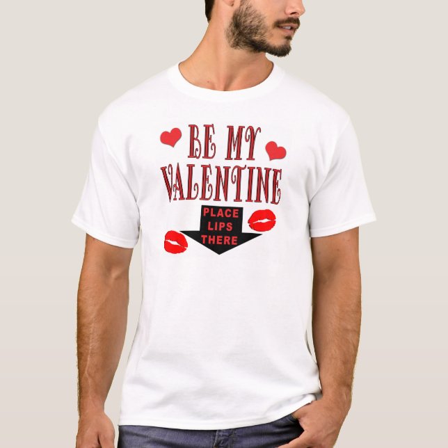 Camiseta Valentine Lips (Anverso)