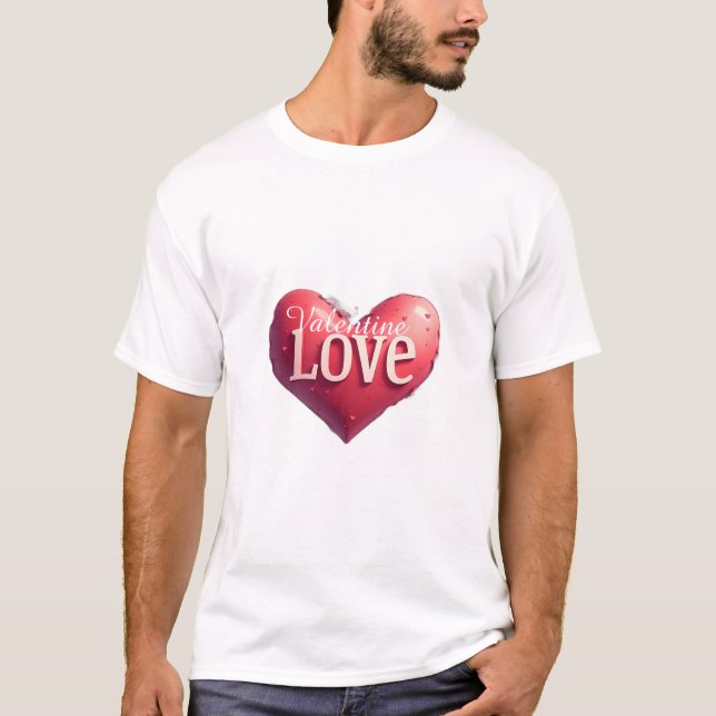 Camiseta Valentine Love (Anverso)