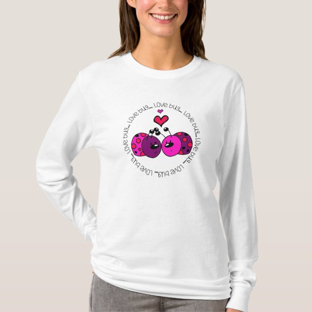 Camiseta Valentine Love Bug (Anverso)