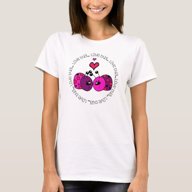 Camiseta Valentine Love Bug (Anverso)