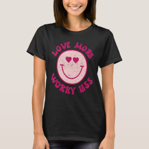 Camiseta Valentine Love More Worldwide Menos Smile Face Mem
