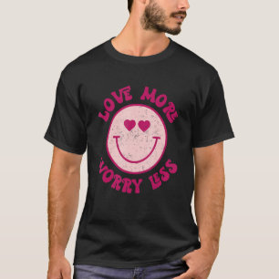 Camiseta Valentine Love More Worldwide Menos Smile Face Mem
