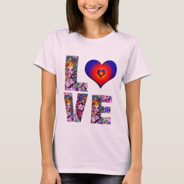 CAMISETA VALENTINE LOVE VENETIAN MASQUERADE (Anverso)