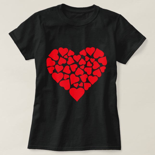 Camiseta Valentine Regalo Amor Corazón Para Hombres Y Mujer (Diseño del anverso)