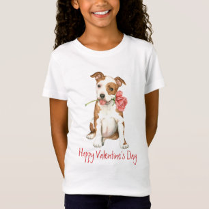 Camiseta Valentine Rosa Am Staff