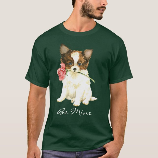 Camiseta Valentine Rosa Papillon (Anverso)