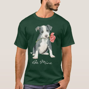 Camiseta Valentine Rosa Pit Bull