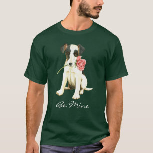 Camiseta Valentine Rosa Smooth Fox Terrier