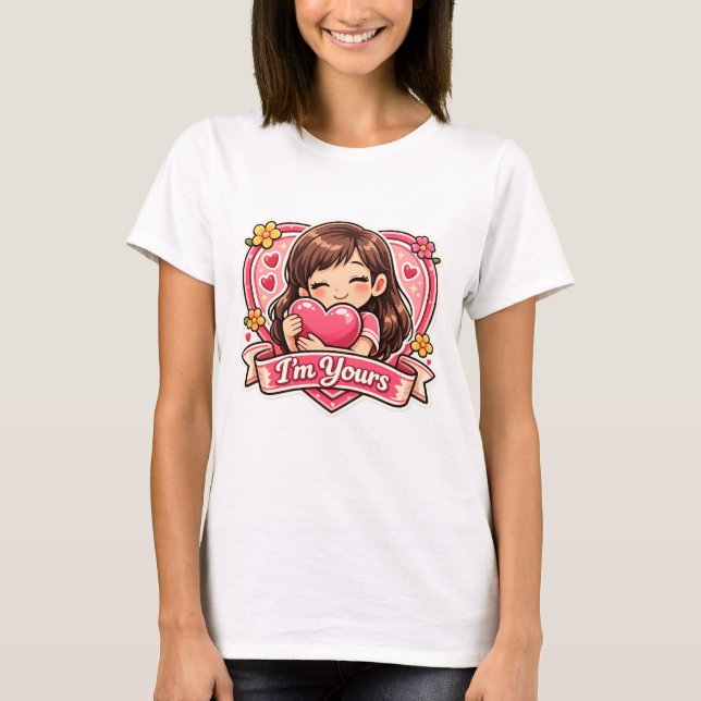 Camiseta Valentine’s Day Gift For her (Anverso)