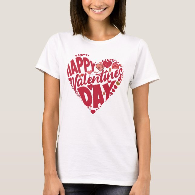 Camiseta Valentine’s Day Love Charm (Anverso)
