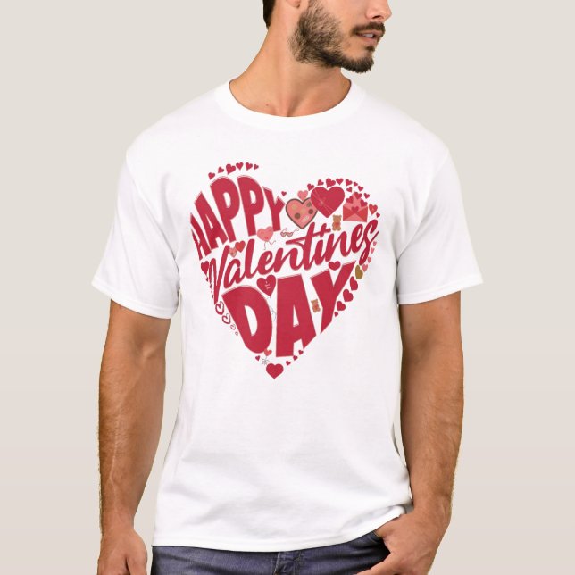 Camiseta Valentine’s Day Love Charm (Anverso)