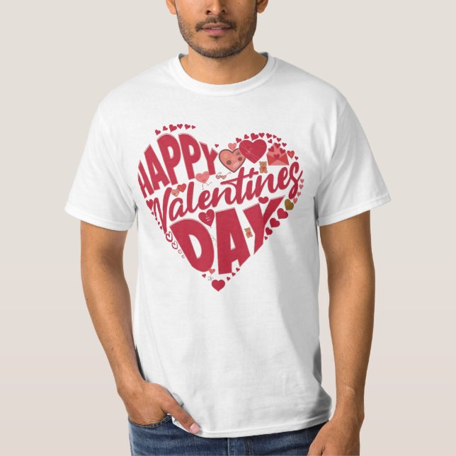 Camiseta Valentine’s Day Love Charm (Anverso)
