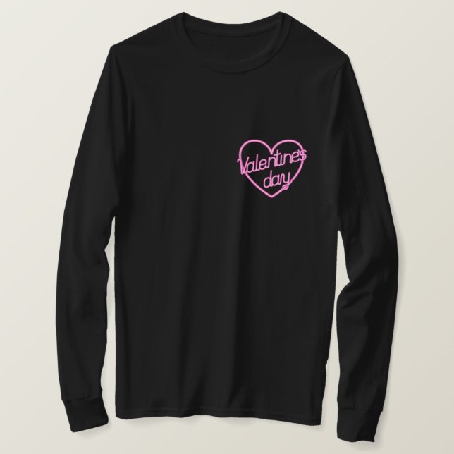 Camiseta Valentine’s Day Love Shirt – Romantic Aesthetic (Anverso del diseño)
