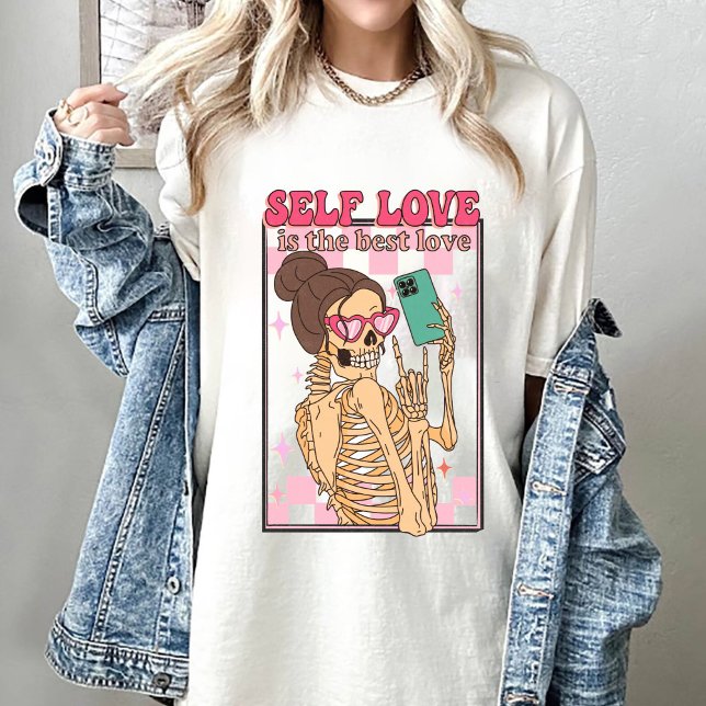 Camiseta Valentine Self Love es el mejor amor (Subido por el creador)