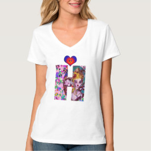 CAMISETA VALENTINE VENETIAN MASQUERADE MONOGRAM M CARTA