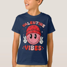 Camiseta Valentine Vibes Día de San Valentín Retro