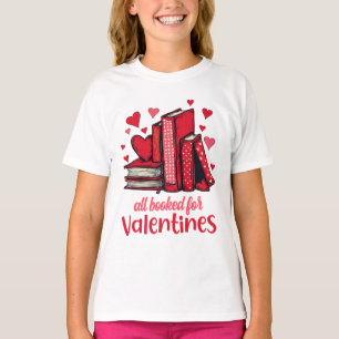 Camiseta Valentines All Reservados Para Los Amantes Del Lib