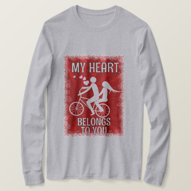 Camiseta Valentine's day (Anverso del diseño)