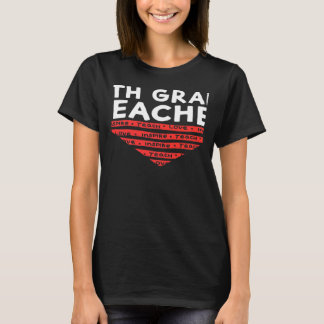 Camiseta Valentines Day 4th Grade Teacher Appreciation Hear
