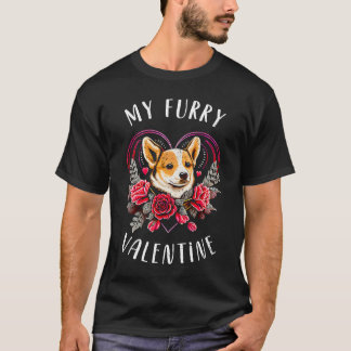 Camiseta Valentine's day  Corgi Dog Valentine  20