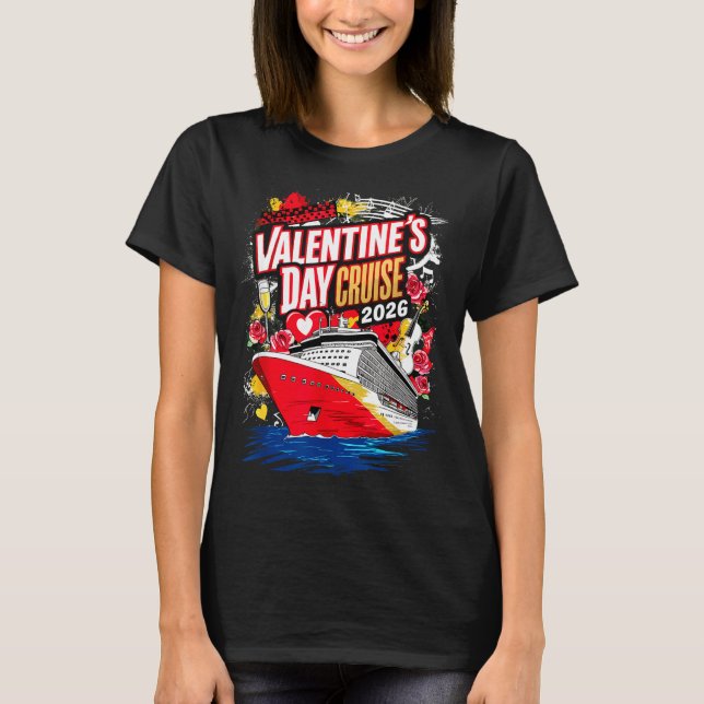 Camiseta Valentines Day Cruise 2026  (Anverso)