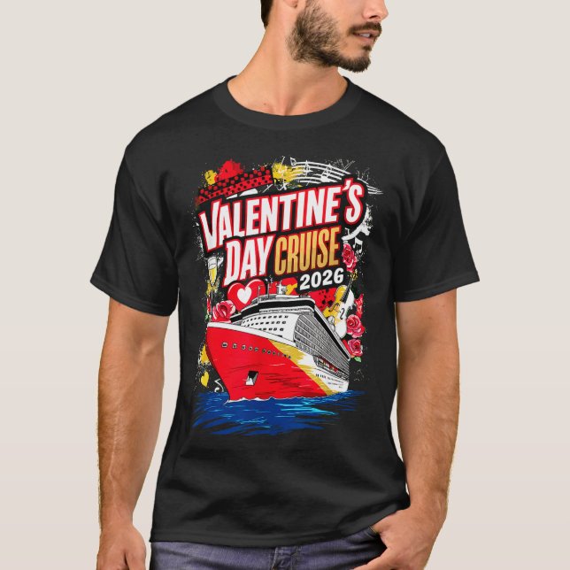 Camiseta Valentines Day Cruise 2026  (Anverso)