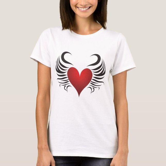 Camiseta Valentines Day Hearts (Anverso)