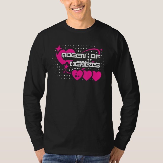 Camiseta Valentines Day Queen Of Hearts 4 (Anverso)