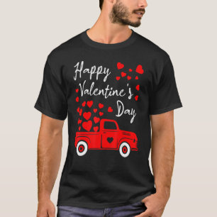 Camiseta Valentines Day Rex Riding Monster Truck Toddler Bo