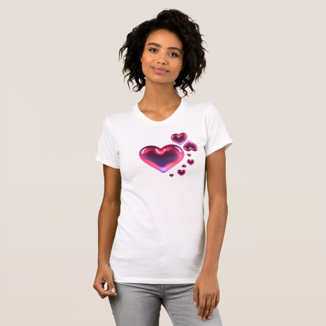Camiseta Valentines Heart (Anverso completo)