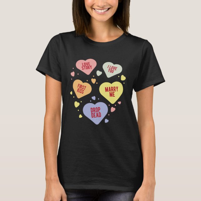 Camiseta Valentines Love Poem (Anverso)