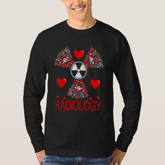 Camiseta Valentine's Radiology You Pose We Expose X ray Rad (Anverso)