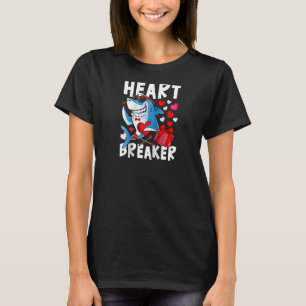 Camiseta Valentines Shark Breaker Valentine Shark Kid