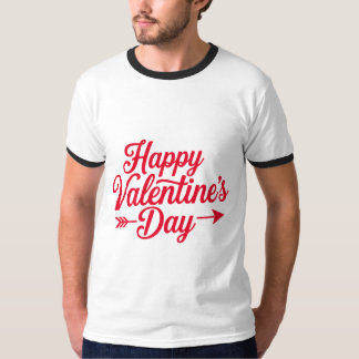 Camiseta Valentine's Typography Sayings