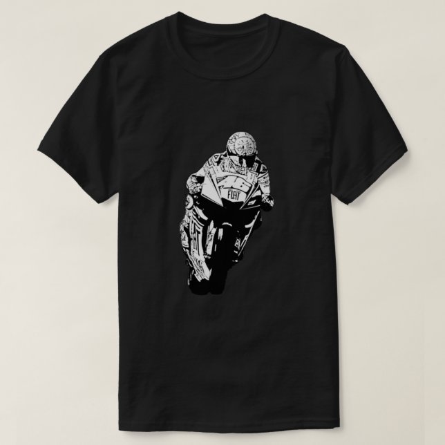 Camiseta Valentino Rossi - Comics Classic (Diseño del anverso)