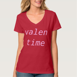 Camiseta valentista