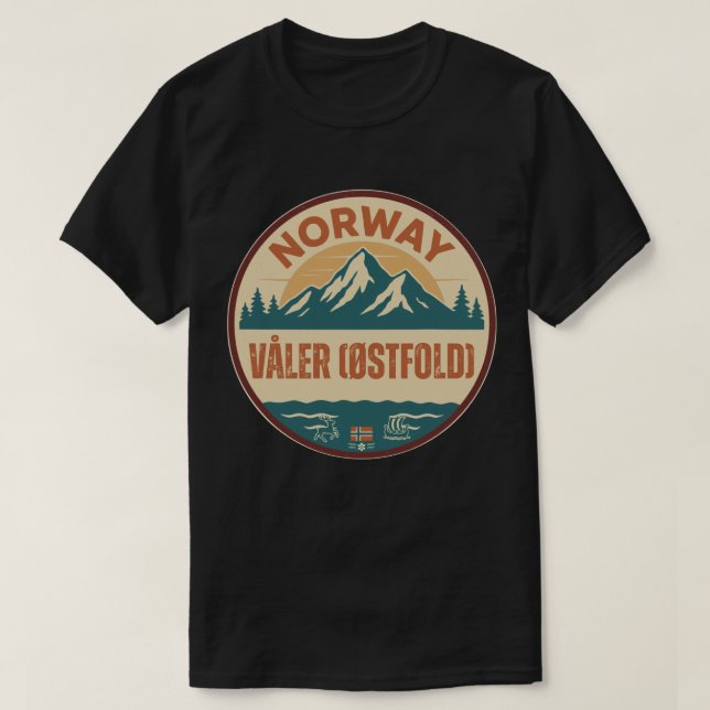 Camiseta Våler (Østfold), Noruega Noruega (Diseño del anverso)