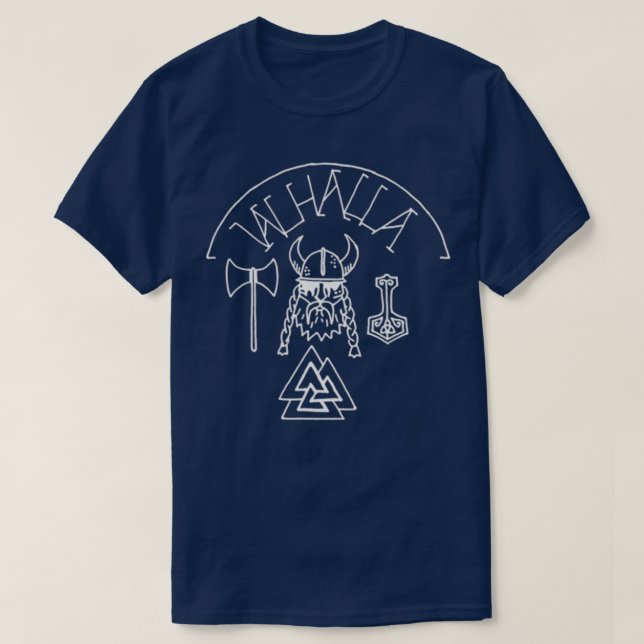 Camiseta Valhalla Classic TShirt (Diseño del anverso)
