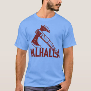 Camiseta Valhalla Viking Ax Classic TShirt