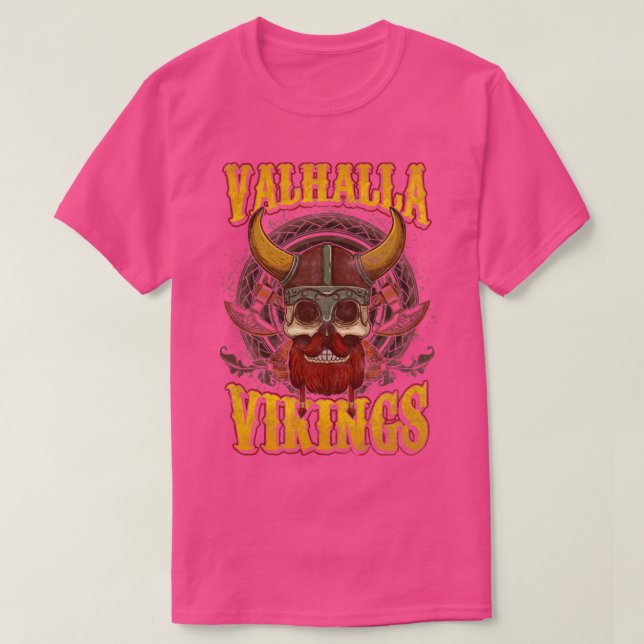 Camiseta Valhalla Vikings (Diseño del anverso)
